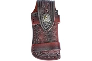 ARCADORA 4.7'' Knife Sheath, Tactical Sleeve Holster Folding Blade w/Snap for Folding Knife