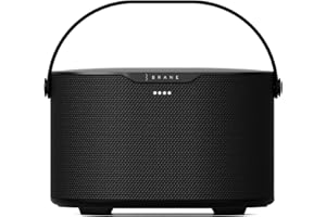 Brane Audio Brane X inteligentny głośnik, przenośny bezprzewodowy głośnik Bluetooth, wewnętrzny subwoofer RAD, odtwarzanie 12 godzin, wodoodporny IP57