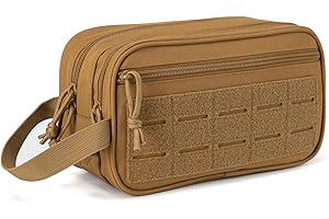 QT&QY Taktyczna Torba Toaletkowa Dla Mężczyzn/Kobiet Higieniczna Torba EDC Wojskowa Sakwa MOLLE Mały Plecak Do Podróży i Golenia Torba Prysznicowa