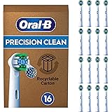 Oral-B Precision Clean Testine Spazzolino Elettrico, Confezione da 16 Testine di Ricambio, Pulizia Precisa e Sbiancante, Indi