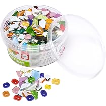 Bambus-Untersetzer Im Set (4 Stück) – 9x9 Cm, Perfekt Für DIY-Mosaik, Pflanzen, Gläser & Als Stilvolle Deko