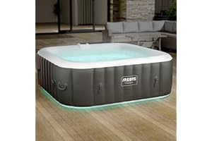 Arebos Spa Whirlpool LED