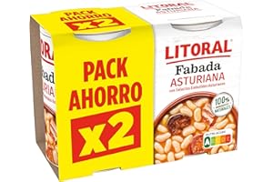 LITORAL Fabada Asturiana duplo dos latas de 420g (2x420g)