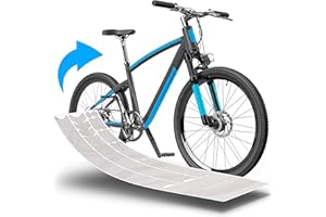 ‎UPROTECT uProtect folia ochronna lakieru do roweru - do rowerów górskich szosowych trekkingowych - 21-częściowy zestaw ochronny na ramę przed uderzeniami kamieni