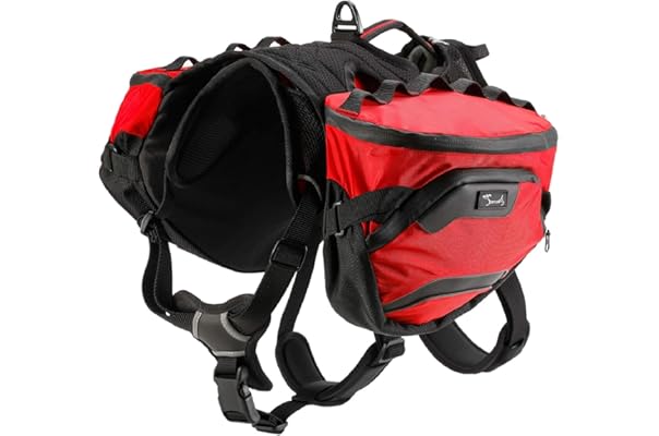 dog saddle bolsas for hiking