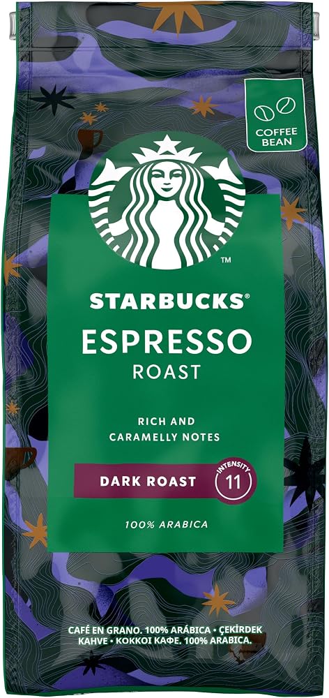 Starbucks Dark Espresso Roast Çekirdek Kahve 200g