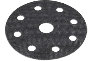 DFS Disco autoadesivo con chiusura a contatto 125mm 8+1 Fori, ricambio per platorello/sostituzione per la Riparazione Platorello Levigatura