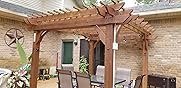 Backyard Discovery Cedar Pergola: Amazon.es: Jardín