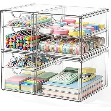 Set met 10 stuks veelzijdige lade-organizers voor in de keuken