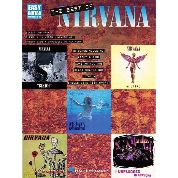 Nirvana - in utero guitare (Guitar Recorded Versions) : Nirvana