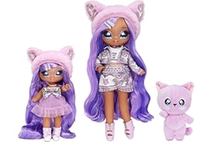 NA! NA! NA! SURPRISE Rainbow High Lavender Kitty Lalka, Wielokolorowy, od 3 lat