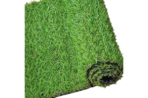 GRASSWAREHOUSE 20mm Artificial Grass – Pet-Friendly Realistic Fake Grass Hard-Wearing Turf for Garden, Balcony, Patio, Play Ground | UV-Resistant | Low Maintenance Lawn (20mm Height, 5m x 1m)