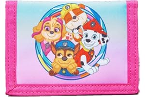 WILLIAM LAMB Paw Patrol Kinder-Geldbörse, dreifach gefaltet, Pink, rose, One size