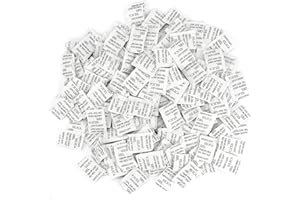 YOUNGSAY Confezione da 300 sacchetti per gel di silice biodegradabile, essiccante, per alimenti, elettronica e gioielli