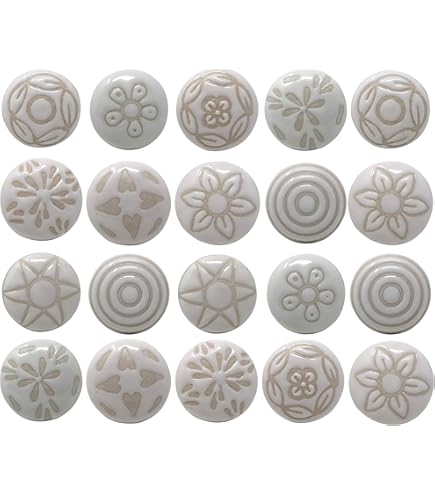 Boutons Et Poignées De Meuble En Porcelaine | Élégance Et Qualité Pour