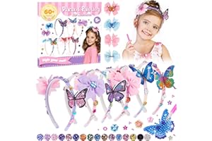 TMGOT Geschenke für Mädchen 6-7-8-9 Jahre: Diamond Painting Kinder | Bastelset Kinder ab 6 5 Jahre | Basteln Mädchen 6-12 Jahre | Spielzeug ab 7 9 10 11 Jahre Mädchen | Geburtstagsgeschenke Haarband Mädchen