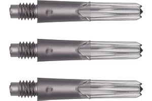 L.Style LSTYLE Dart-Schäfte: 2BA Standard-Gewinde Nylon Stiele - Champagnerringe im Lieferumfang enthalten