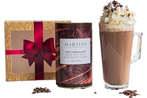 Martins Chocolatier Chocolat Chaud (Chocolat au Lait) | Coffret Cadeau de Chocolat Chaud | Chocolat Belge