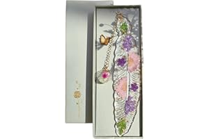 Famweylami Marque-page Plume, Cadeau Femme, Pensé pour Maitresse, Prof, Amoureux des Livres, Lectrices Assidues, Mère, Grands-mères