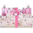 BRUBAKER Cosmetics 'Classic Rose' 17-Pieces Bath Set in Vintage Gift Box
