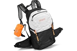 Otaro Sac à Dos de Randonnée 20 Litres | Ventilation Dorsale & Housse de Pluie | Pour Homme et Femme | Idéal Pour Une Journée