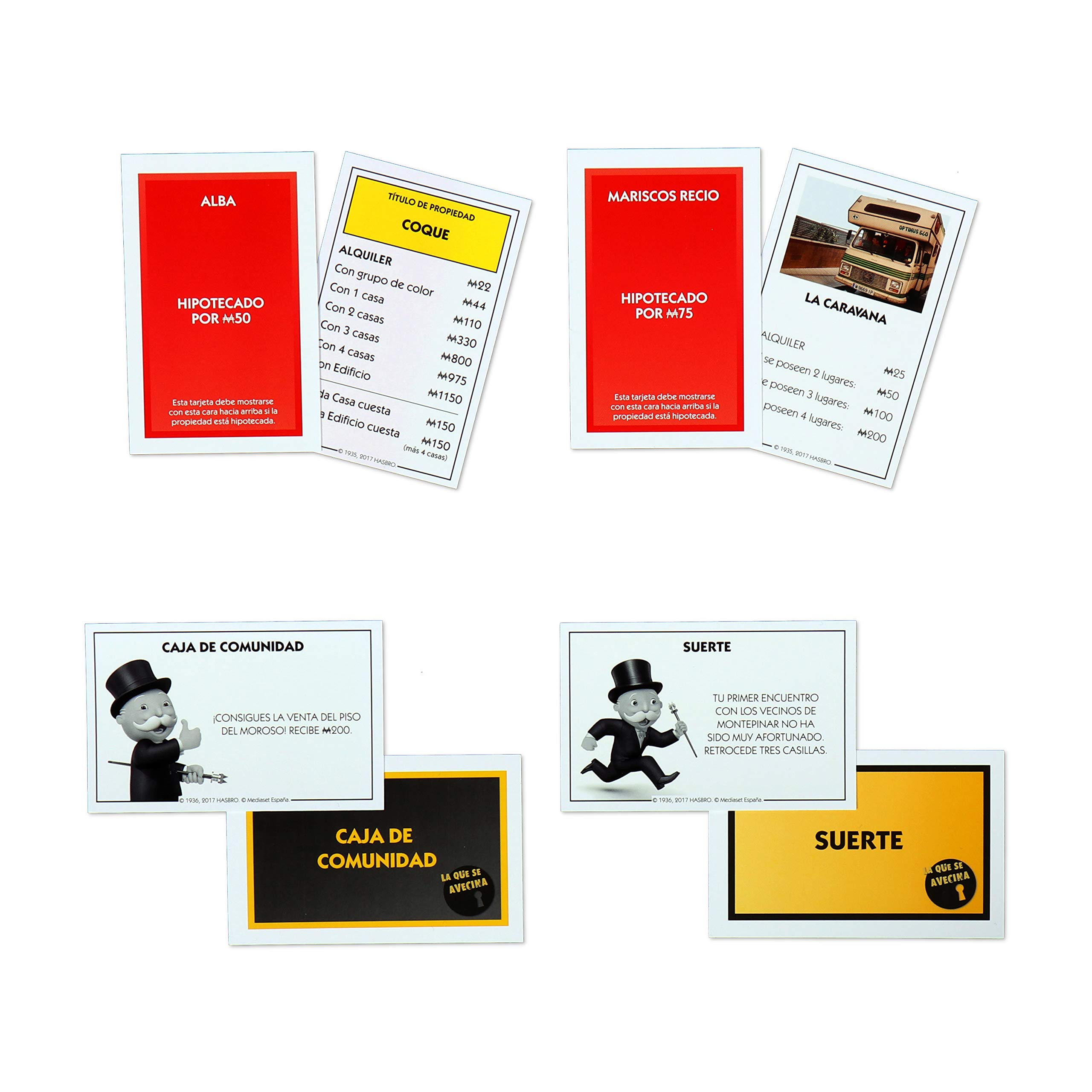 Winning Moves Monopoly la que se Avecina (63454), Multicolor, Ninguna (Eleven Force) - Imagen 6
