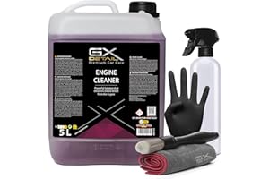 GxDetail Limpia Motores Premium para Coche 5 Litros – Desengrasante Potente y Seguro – Elimina Grasa, Aceite y Suciedad – Protección y Brillo Profesional – Fácil Aplicación.