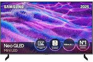 Samsung TV 50 Pulgadas Neo QLED QN80F 4K Mini LED Smart TV con Vision AI, Quantum Matrix Technology Core, Motion Xcelerator 144Hz y Gaming Hub