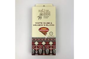 Native Soul White Sage & Dragon's Blood Backflow Incense Cones