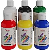 Ana Renkler Akrilik Boya 6'lı Set 6x250gr