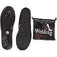 Wedding Mates After Party roll up Shoes (8-9, Black)