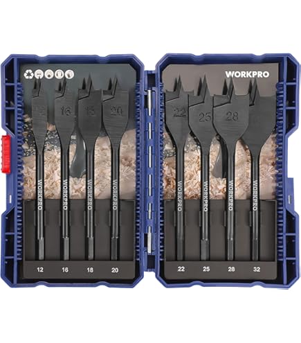 1 X SabreCut SCRIW38_1 38mm X 152mm Punta A Forcella Per Legno Piatta Resistente Agli Urti Compatibile Con Bosch Dewalt Makita Milwaukee E Molti Altri