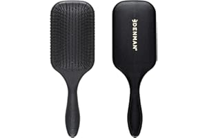 Denman Tangle Tamer Ultra (czarna) szczotka do rozczesywania włosów kręconych i czarnych naturalnych włosów - używać zarówno do mokrych, jak i suchych włosów, D90L