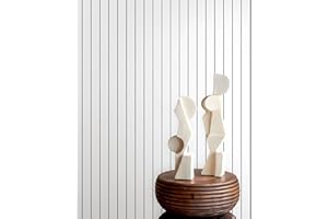 myforHD Selbstklebend Tapete Möbelaufkleber Moderner Verdickt Wandpapier 44cmX1000cm Streifen Wasserdichte Selbstklebende Vinyl Film Schublade und Regal Liner Stick Papier