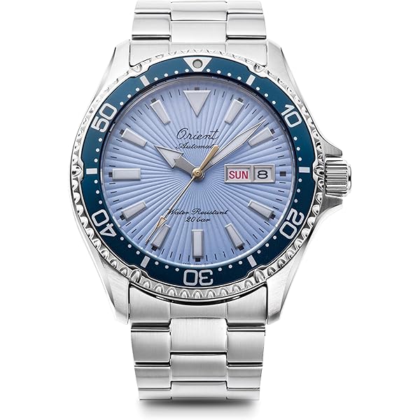 ORIENT - 【格安】ORIENT MAKO 未使用品 Orient Mako Solar Panda Made in Japan, Sky Blue (75th Model