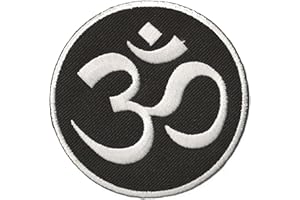 NAGAPATCHES Parche insignia termoadhesivo «Om Aum Ohm»