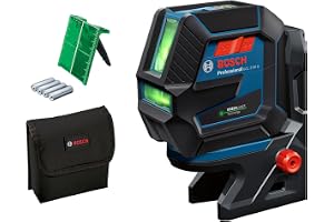 Professional Kombilaser GCL 2-50 G (grön laser, interiör, RM 10-fäste, synligt arbetsområde: upp till 15 m, 4x AA batte