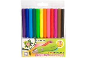 Jolly Airbrush Fun, Spray Colours for Children, Non-Toxic