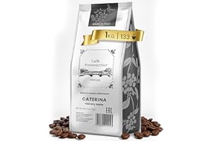 Caffè in Grani 1kg - Miscela Artigianale 80% Arabica 20% Robusta - Chicchi Interi per Moka ed Espresso - Note Floreali Fruttate Speziate - Made in Italy - CAFFÈ PONTEVECCHIO FIRENZE