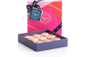 Venchi Cofanetto Regalo con 9 Cioccolatini BacioDiDama e Chocoviar Gianduia, Senza Glutine, Confezione da 158 g, Idea Regalo per la Festa della Mamma