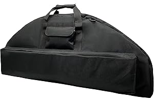 Alephnull Compound Bow Case Tactical Bow Bag Archery with Arrow Pocket Recurve Bow Holder for Outdoor Hunting Shooting
