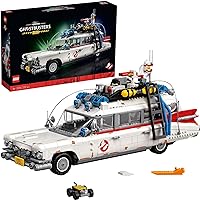 LEGO Icons ECTO-1 Ghostbusters, Modellino Auto da Collezione e da Esposizione, Kit Modellismo per Adulti, Idea Regalo per Uom