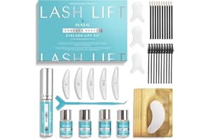 AYASAL Wimpernlifting Set: Koreanische Formel für Wimpern Lifting, Lash Lifting Set – Schonendes, Thio-freies Wimpernlifting Set mit detaillierter Anleitung für den Heimgebrauch