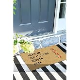 Monnhein Hatırlatıcı Kapı &Ouml;n&uuml; Paspası Dekoratif Kapı Paspası Dış Mek&acirc;n Paspas Ev İ&ccedil;i Paspası 45x70cm