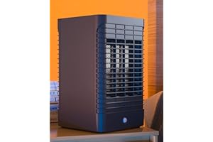 ESTEFANLO Termoventilatore Ceramico 950W, Stufetta Elettrica Basso Consumo, Termoventilatore a risparmio energetico, Protenzione Anti-surriscaldamento e Ribaltamento, per Camera da letto, Soggiorno, Ufficio