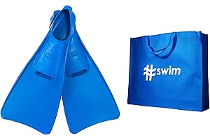 Aqua Speed High Tech Aletas Cortas para Adultos y niños + Mochila ULTRAPOWER #Swim Bag | Natación | Unisex