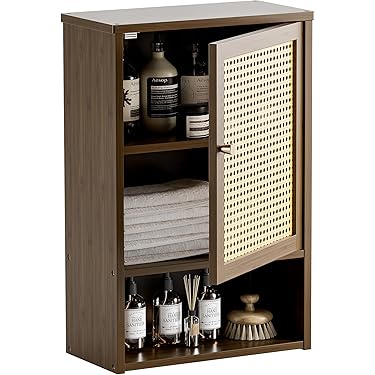 Fontana Elena Badkamermeubel 120cm Beach Eiken Met Solid Surface Wastafel Zonder Kraangaten