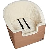 Amazon Basics - Seggiolino auto per animali domestici, Beige/marrone chiaro