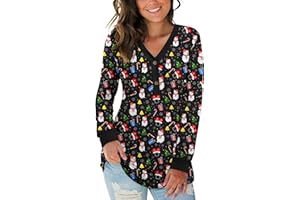 AUSELILY T-Shirt décontracté d'été sans Manches à col en V pour Femmes