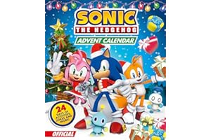 Sonic The Hedgehog Advent Calendar: NEW for 2025, a festive collection of books, activities, crafts and surprises! The perfect gift for kids who are fans of the movies, TV shows and games!